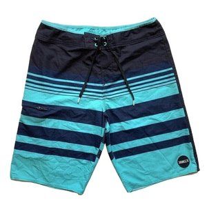 O'Neill Hyperfreak Hybrid Board Shorts Men 33 Swim Trunks Stretch Surf Beach NEW